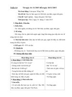 giáo án chủ đề nghề nghiệp tuần 14