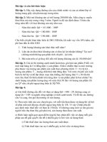 Giải bài tập kinh tế môi trường Hoàng xuân cơ tham khảo