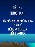 Tiết 3  thực hành liên bang nga