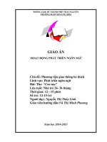 Giáo án dạy thơ về con tàu
