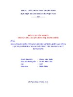 ĐOÀN THANH NIÊN CỘNG sản hồ CHÍ MINH xã KIÊN LAO HYỆN lục NGẠN TỈNH bắc GIANG với CÔNG tác THAM GIA xây DỰNG ĐẢNG 