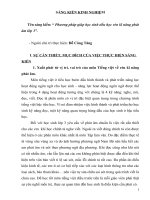 SKKN phương pháp giúp học sinh tiểu học rèn kĩ năng phát âm lớp 3 