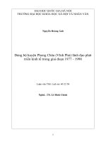 Đảng bộ huyện phong châu   vĩnh phú lãnh đạo phát triển kinh tế giai đoạn   1977 1998 