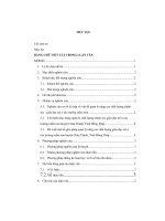 Một số giải pháp quản lý nâng cao chất lượng chăm sóc giáo dục trẻ ở các trường mầm non huyện châu thành, tỉnh đong tháp 