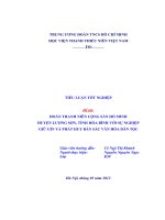 ĐOÀN THANH NIÊN CỘNG SẢN H MINHHUYỆN LƯƠNG SƠN, TỈNH HÒA BÌNH VỚI SỰ NGHIỆPGIỮ GÌN V PHÁT HUY BẢN SẮC VĂN HÓA DÂN TỘC