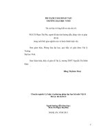 Nghiên cún dạy học bài tập chương “dòng điện không đôi” lớp 11 ThPT theo lý thuyết phát triên bài tập vật lí 