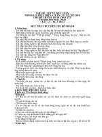 Giáo án chủ đề 6  Tết và mùa xuân