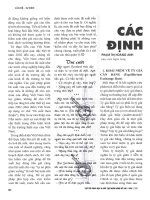 Các phương pháp xác định tỷ giá cân bằng 