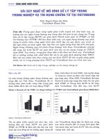 Vài suy nghĩ về mô hình xử lý tập trung trong nghiệp vụ tín dụng chứng từ tại vietinbank 