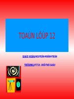 Quy tắc tính đạo hàm