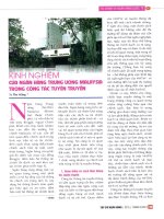 Kinh nghiệm của ngân hàng trung ương malaysia trong công tác tuyên truyền 