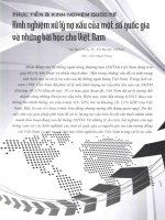 Kinh nghiệm xử lý nợ xấu của một số quốc gia và những bài học cho việt nam 