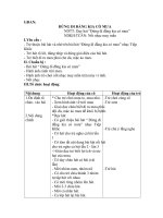 Giáo dục âm nhạc đừng đi đằng kia có mưa