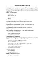 Câu mệnh lệnh trong Tiếng Anh