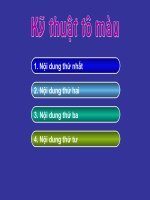 Bài 10   kỹ thuật tô màu 