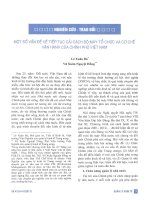 Một số vấn đề về tiếp tục cải cách bộ máy tổ chức và cơ chế vận hành của chính phủ việt nam 