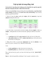 Trật tự tính từ trong tiếng Anh