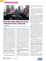 Phát triển doanh nghiệp vừa và nhỏ ở nhật bản và hàm ý chính sách 