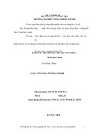 ỨNG DỤNG ẢNH VIỄN THÁM và CÔNG NGHỆ GIS ĐÁNH GIÁ xói mòn đất HUYỆN TAM NÔNG   