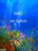 Hội thi   tuổi thơ thông minh  (gói câu hỏi 1) 