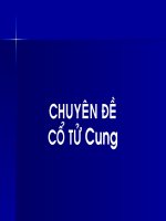 CHUYÊN đề cổ tử CUNG