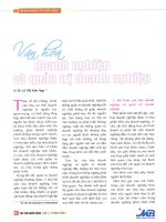 Văn hóa doanh nghiệp và quản trị doanh nghiệp 