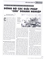 Kinh tế việt nam tháng 5 và 5 tháng đầu năm 2012 đồng bộ các giải pháp cứu doanh nghiệp 