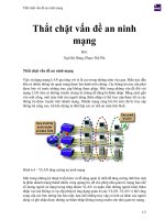 Thắt chặt vấn đề an ninh mạng 