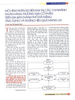 Mô hình nhân sự hiện đại tại các chi nhánh ngân hàng thương mại cổ phần trên địa bàn thành phố đà nẵng 
