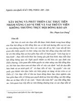 Xây dựng và phát triển các thực tiễn nhằm nâng cao vị thế và vai trò ủy viên không thường trực hội đồng bảo an 