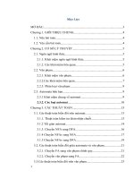 báo cáoTìm hiểu và xây dựng chương trình mô phỏng các thuật toán hỗ trợ học tập và giảng dạy môn học automata và ngôn ngữ hình thức van