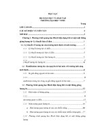 KHẢO sát ẢNH HƯỞNG của CƯỜNG độ và THĂNG GIÁNG CƯỜNG độ TRƯỜNG KÍCH THÍCH lên các THỜI GIAN hồi PHỤC của hệ LƯỢNG tử 