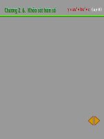 Khảo sát hàm bậc 4 