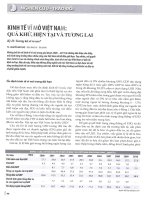 Kinh tế vĩ mô việt nam quá khứ, hiện tại và tương lai   kỳ II tương lai sẽ ra sao 