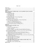 Nâng cao hiệu quả thực thi công vụ của cán bộ, công chức phòng nội vụ huyện thanh miện; tỉnh hải dương 