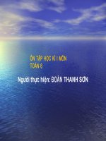 Ôn học kì ( tiết 2 môn toán 6)