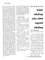 Giải pháp phòng chống đỡ giá của các nhà đầu tư nước ngoài trên thị trường chứng khoán việt nam 