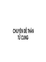 CHUYÊN đề THÂN tử CUNG