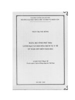đảng bộ tỉnh phú thọ lãnh đạo xã hội hóa dịch vụ y tế tu nam 1997 den nam 2011 l 