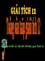 thu gon   tổng ôn tập giải tích 12 