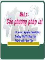 các phương phao lai