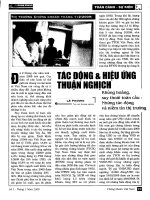 Tác động và hiệu ứng thuận nghịch   khủng hoảng, suy thoái toàn cầu   những tác động và niềm tin thị trường 