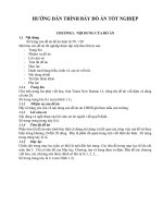 Quy Định Trình Bày Đồ Án Tốt Nghiệp