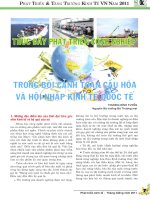 Thúc đẩy phát triển công nghiệp trong bối cảnh toàn cầu hóa và hội nhập kinh tế quốc tế 