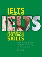 IELTS advantage speaking and listening skills 2013 122p