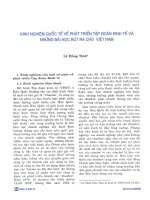 Kinh nghiệm quốc tế về phát triển tập đoàn kinh tế và những bài học rút ra cho việt nam 