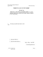 THIẾT kế và THI CÔNG MẠCH điêu KHIÊN từ xa thiết bị điện THÔNG QUA ĐƯỜNG dây điện THOẠI cô ĐỊNH 