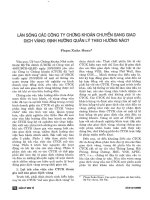 Làn sóng các công ty chứng khoán chuyển sang giao dịch vàng định hướng quản lý theo hướng nào 