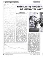 Nhìn lại thị trường chứng khoán 2008 để hướng tới ngày mai sáng hơn 