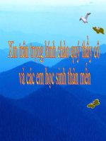 Trắc nghiệm chương 3